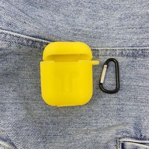 Airpods Case Yellow Glow In The Dark Cover